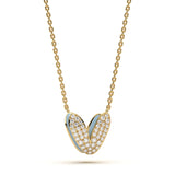 Mija Enamel 'V' Pendant 