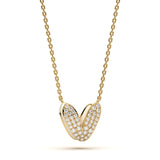Mija Enamel 'V' Pendant 