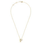 Mija Enamel 'P' Pendant 