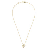 Mija Enamel 'P' Pendant 