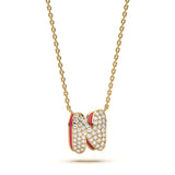 Mija Enamel 'N' Pendant 