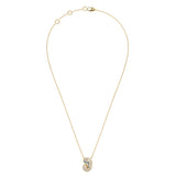 Mija Enamel 'J' Pendant 