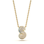 Mija Enamel 'S' Pendant 