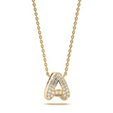 Mija Enamel 'A' Pendant 