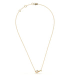 Pear Diamond Leher Pendant
