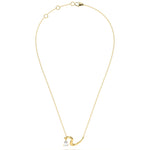 Drop Diamond Leher Pendant