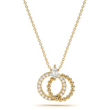 Marquise Diamond Aura Pendant