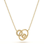 Oval Diamond Aura Pendant