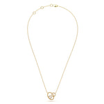 Oval Diamond Aura Pendant
