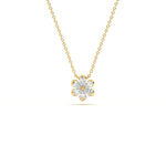 Floral Cascade Diamond Pendant