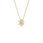 Floral Cascade Diamond Pendant