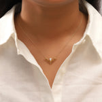 Mija Chevron Pendant