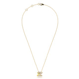 ‘Z’ Diamond Enamel Pendant