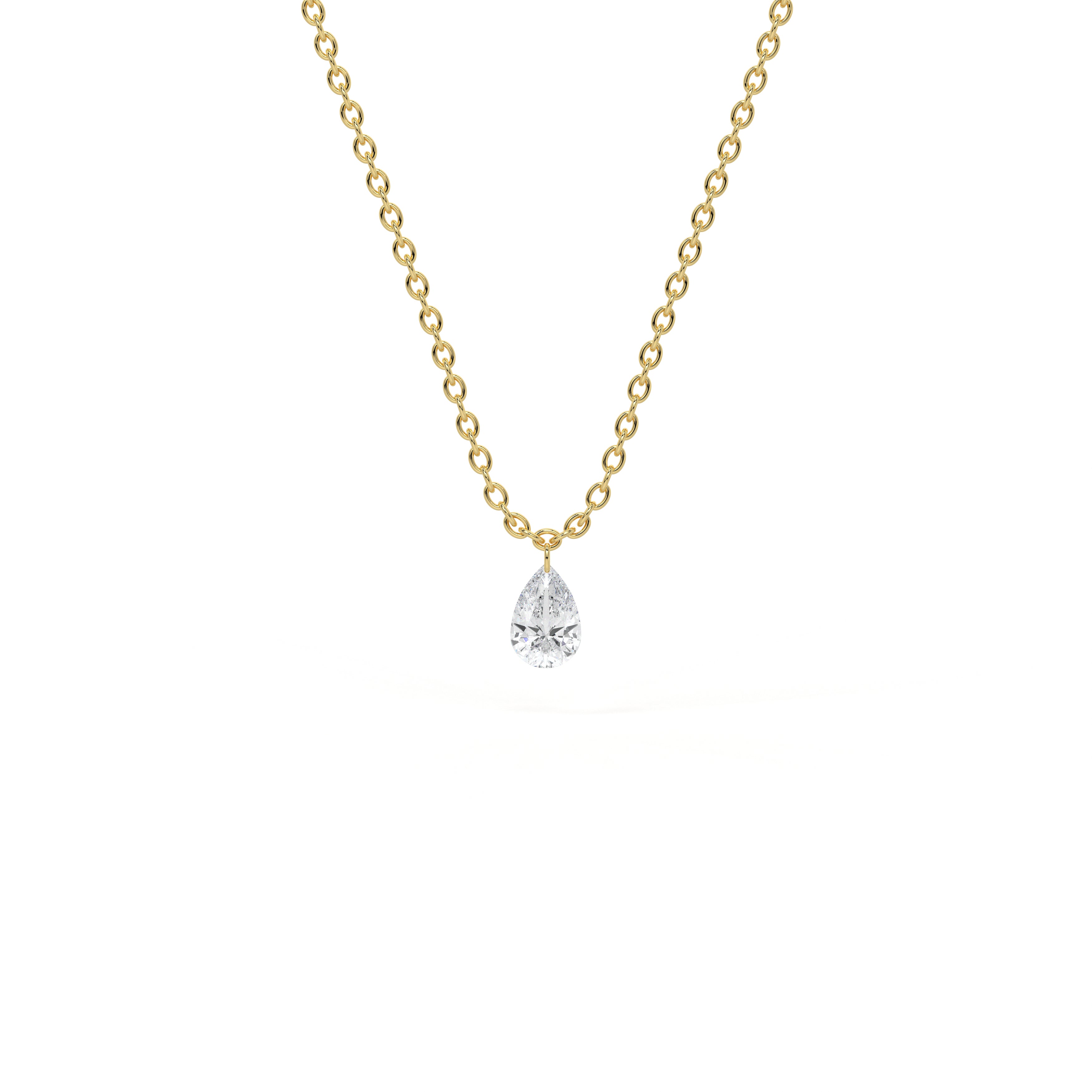 Floating Diamond Necklace 25GPN80644A0MV

