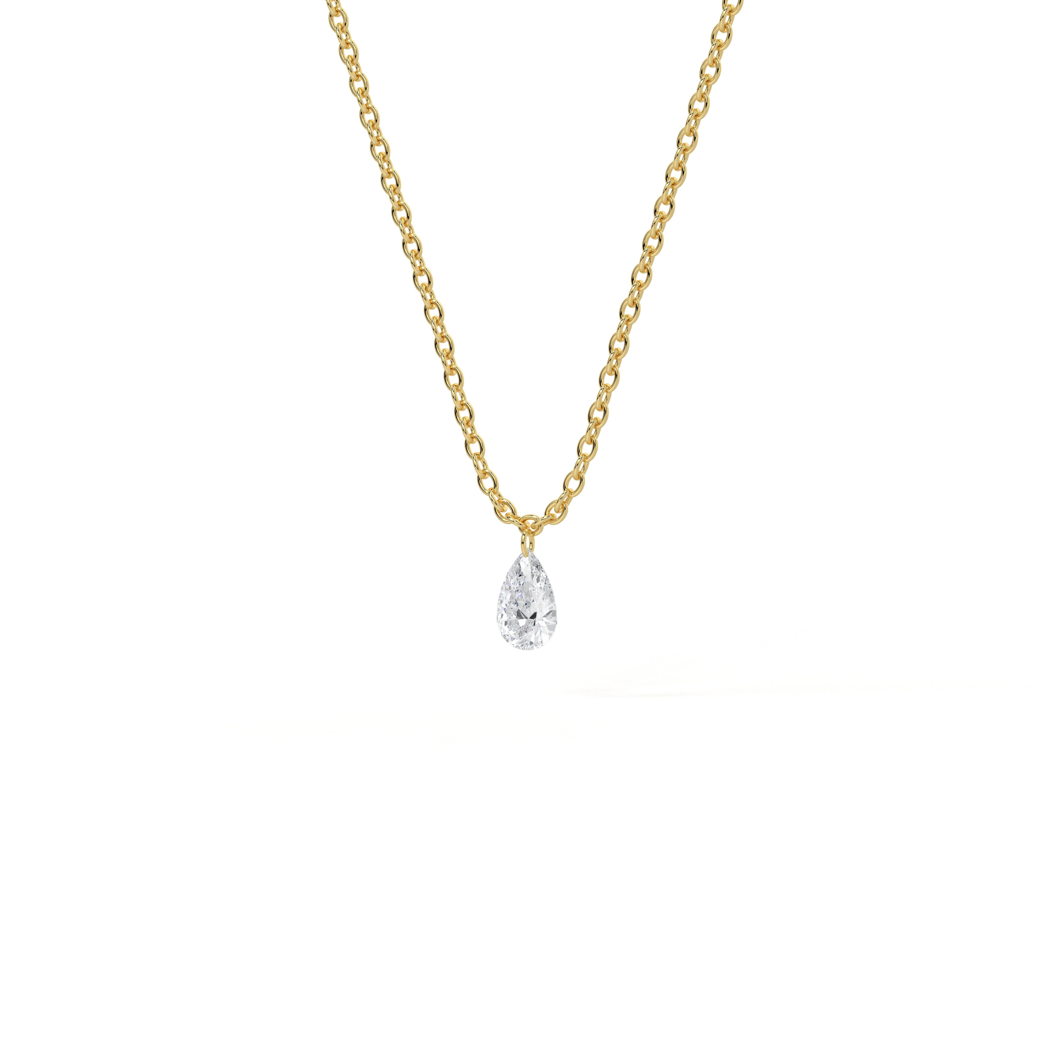 Floating Diamond Necklace 25GPN80644A0MV
