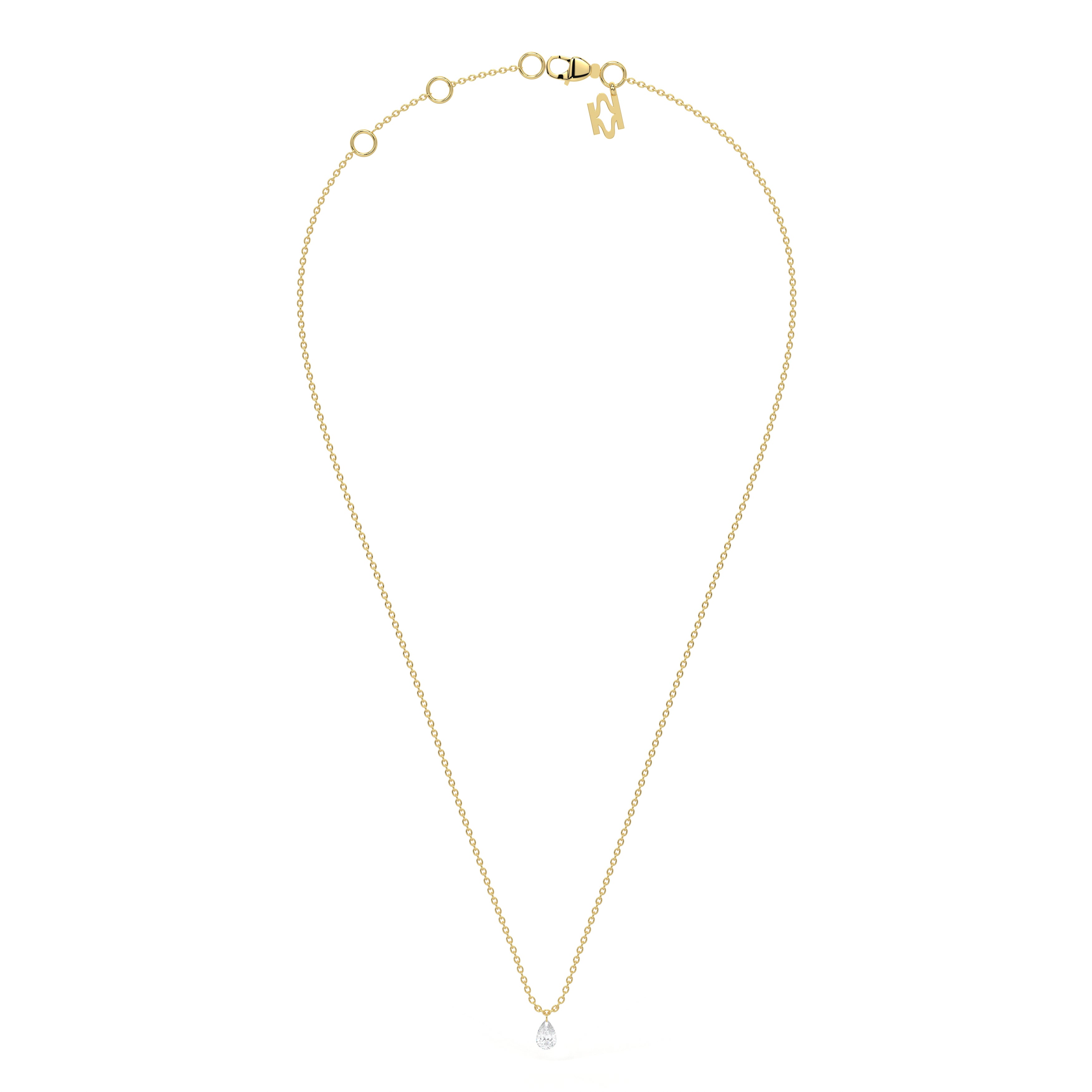 Floating Diamond Necklace 25GPN80644A0MV
