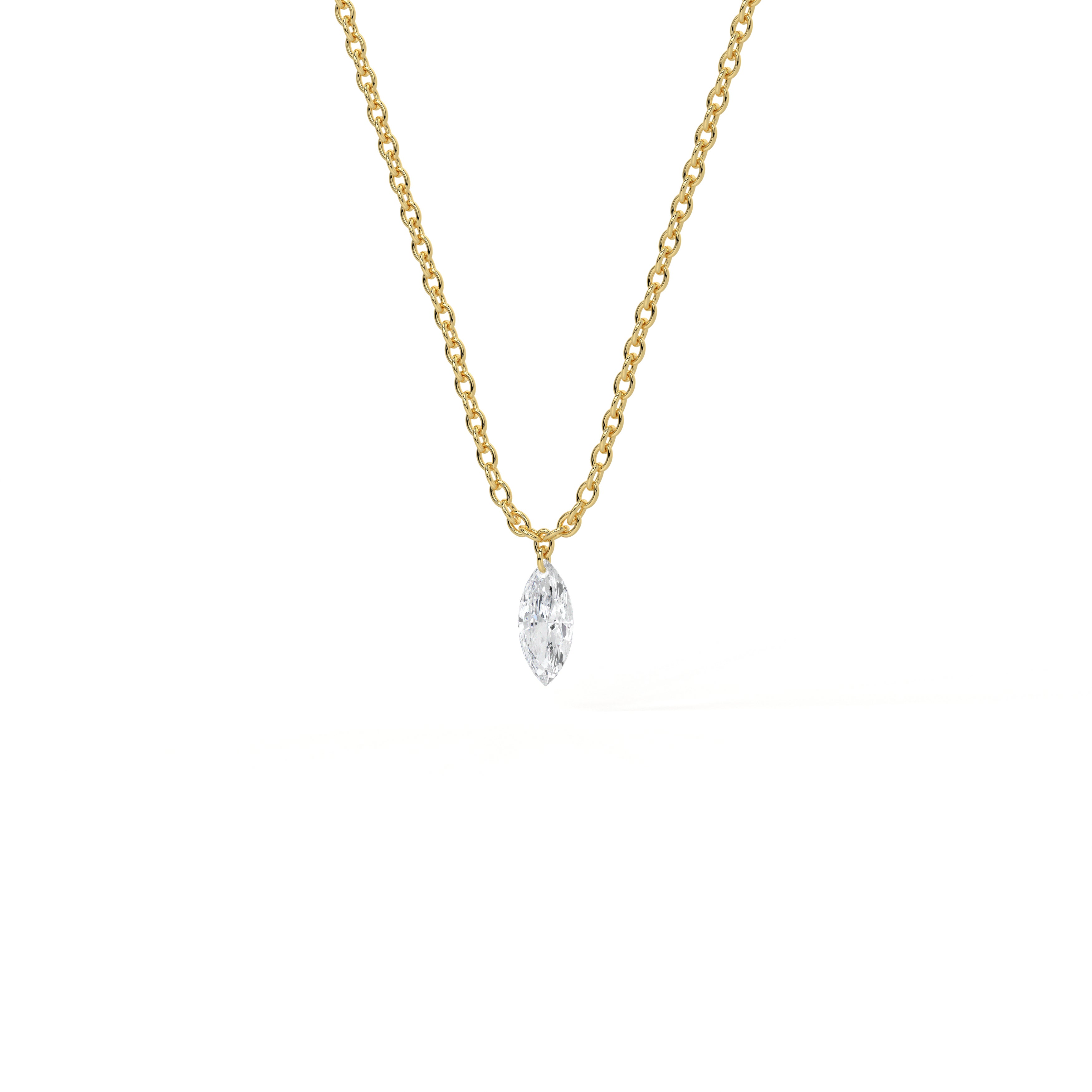 Floating Diamond Necklace 25GPN80646A0MV