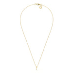 T Diamond Initial Pendant