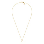 Z Diamond Initial Pendant