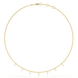 Mini Marquise Station Necklace