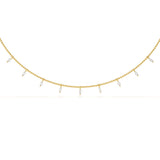 Marquise Diamond Station Necklace