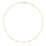 Mini Round Station Necklace