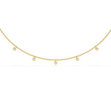 Mini Round Station Necklace