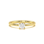 Round Solitaire Diamond Ring 