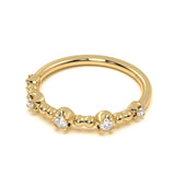 Accented Round Diamond Ring