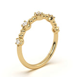 Accented Round Diamond Ring