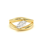 Marquise Diamond Leher Ring
