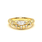 Crown Diamond Leher Ring