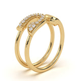 Open Pin Diamond Ring