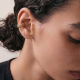 Link Diamond Earcuff