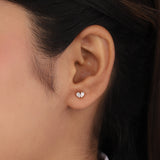 Pear Toi moi Diamond Stud