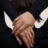 MIJA Open Diamond Ring