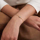 Marquise Bezel Diamond Bracelet