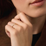 Open Cute Diamond Ring