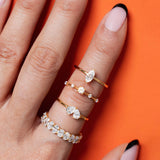 Oval Diamond Ring