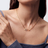 Pave Pin Diamond Pendant