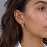 Pear Diamond Leher Drop