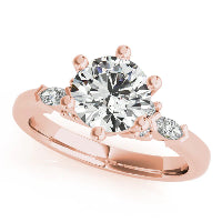Plain - 6 Prong - Round