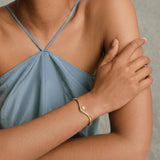 Round Diamond Leher Bracelet