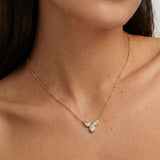 Trinity Pear Diamond Pendant