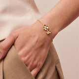 Twin Clover Diamond Bracelet
