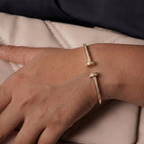 Twin Screw Diamond bracelet