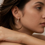 Twisted Pear Diamond Studs