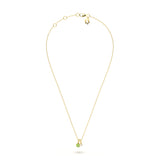 August Birthstone Diamond Pendant