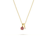 January Birthstone Diamond Pendant