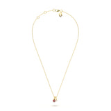 January Birthstone Diamond Pendant